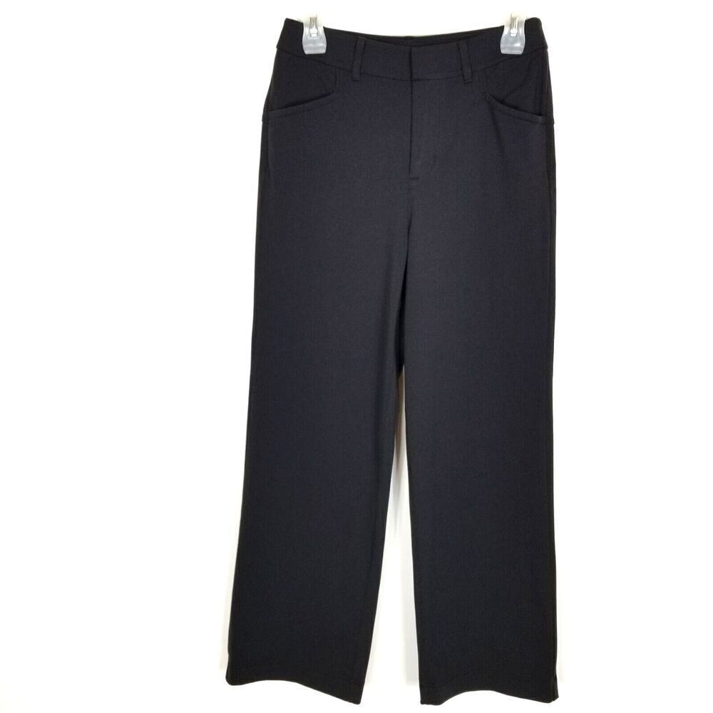 Public Rec Women All Day Pants Cropped Size 28 x 28 Black‎ Flexible Comfort
